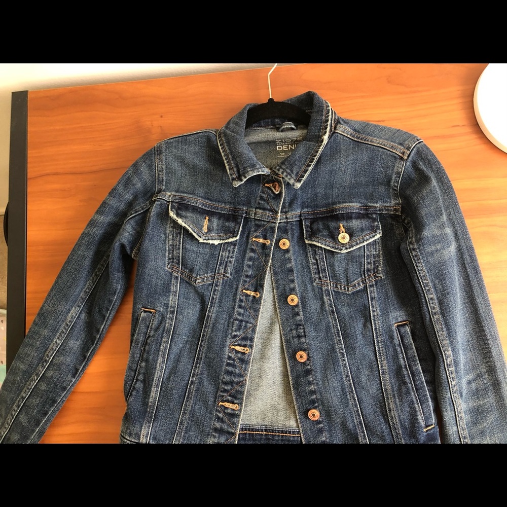 Zara basic denim jacket